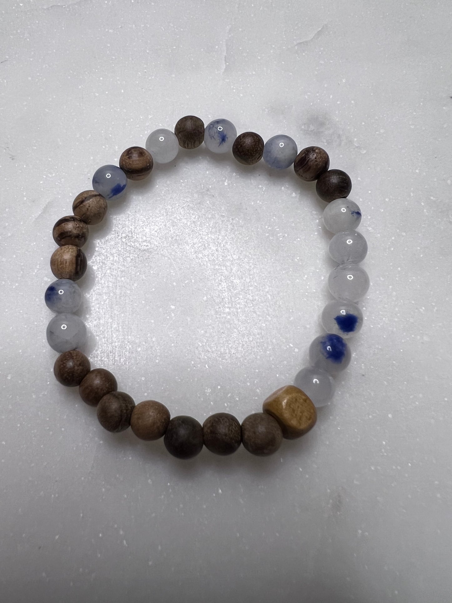 7” Dumortierite in quartz