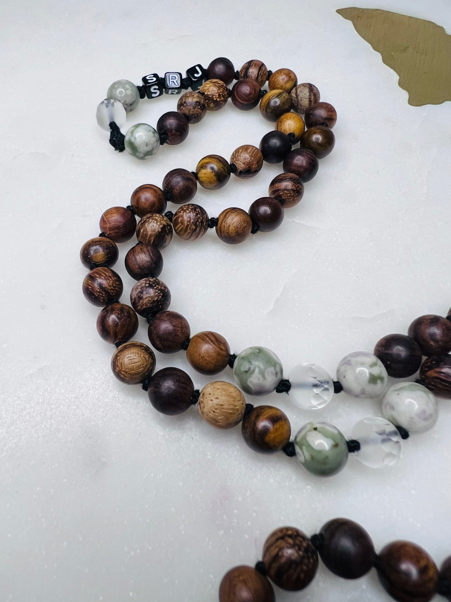 Peace Jasper Infinity necklace